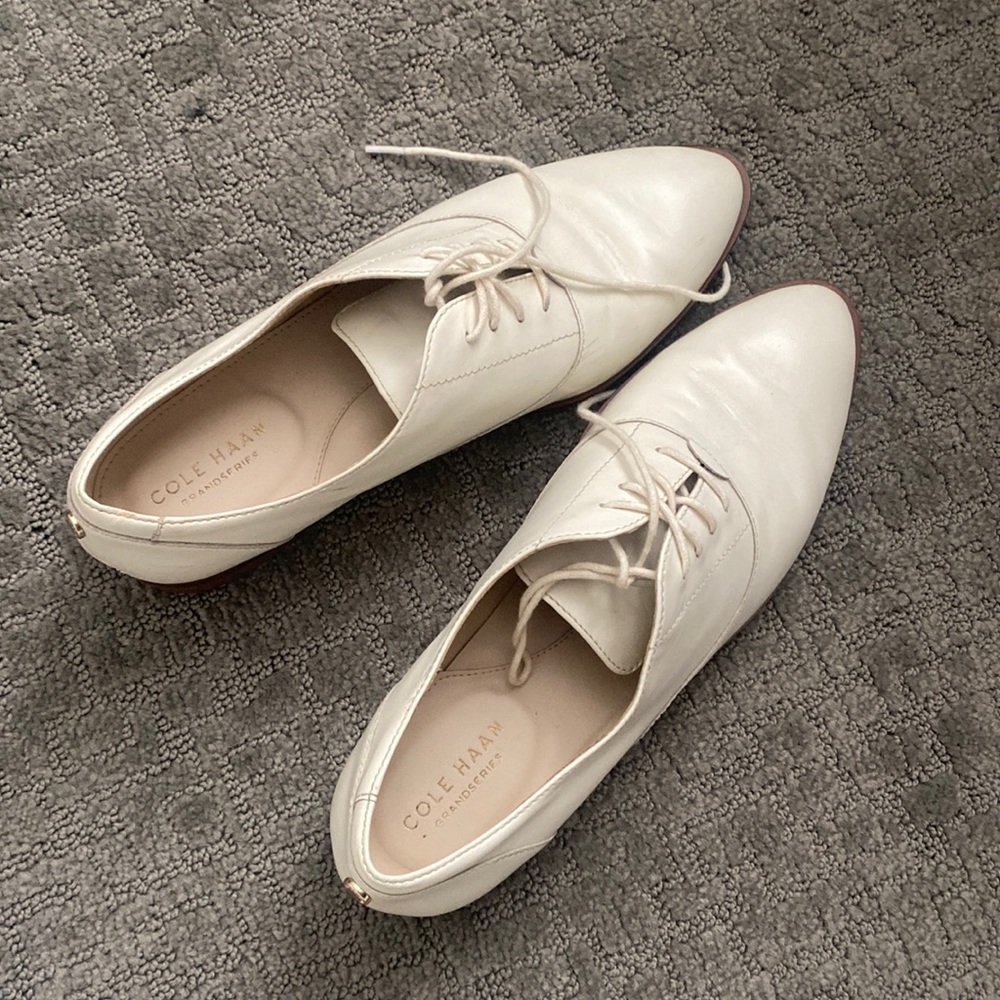 White Leather Oxford’s (Cole Haan)